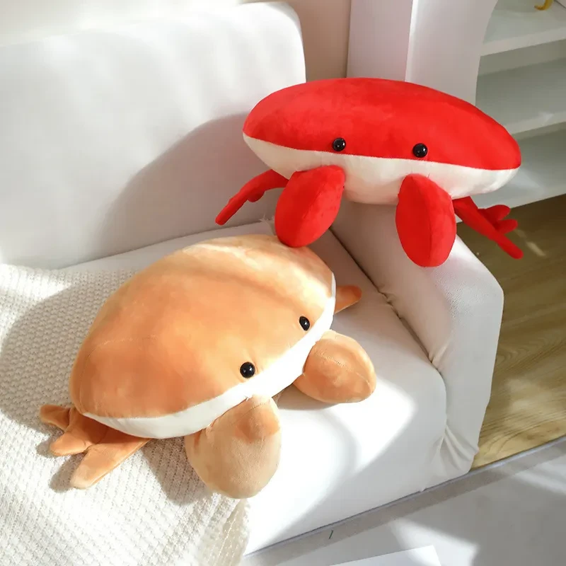 Household Fashion Brown Crab Plush Toys