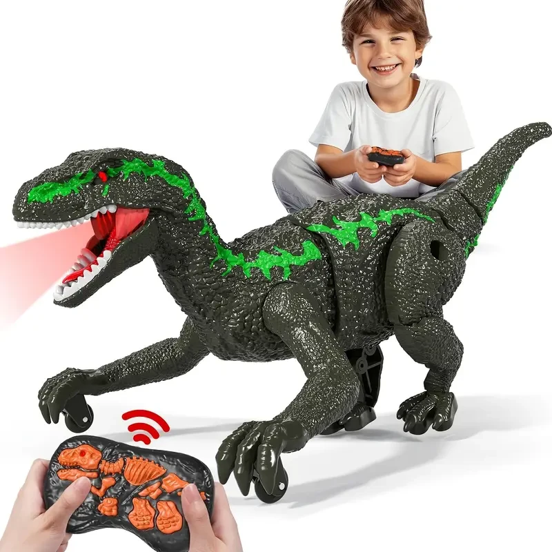 Rechargeable Velociraptor Remote Control Toy