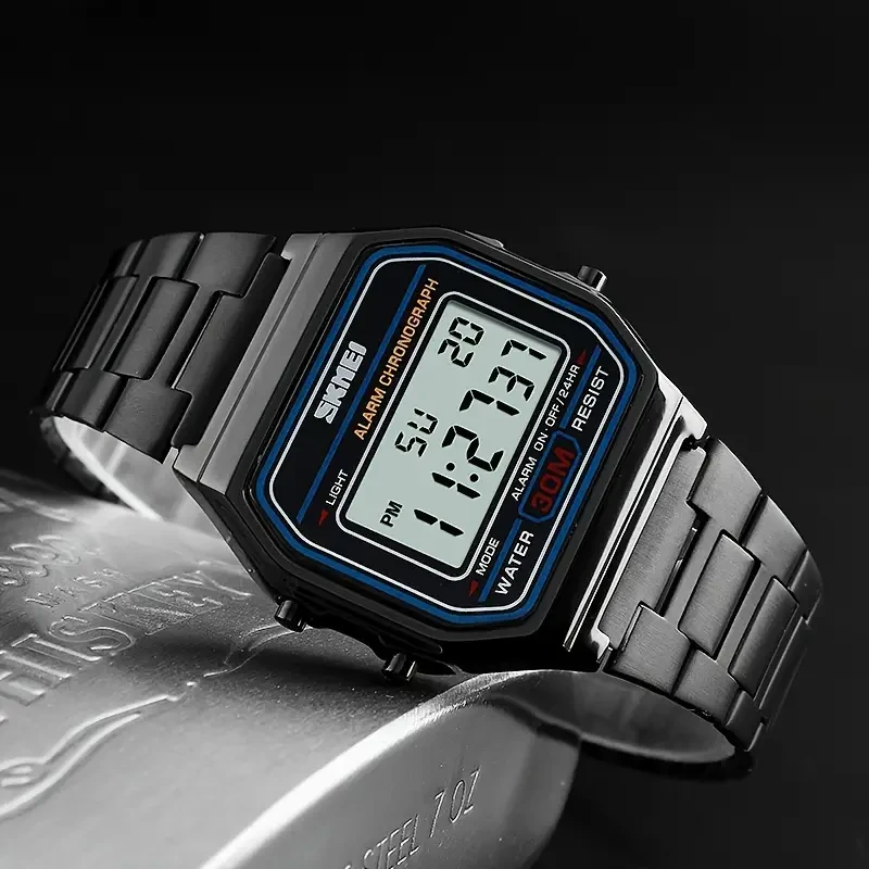 SKMEI Multifunctional Waterproof Timing Electronic Watch