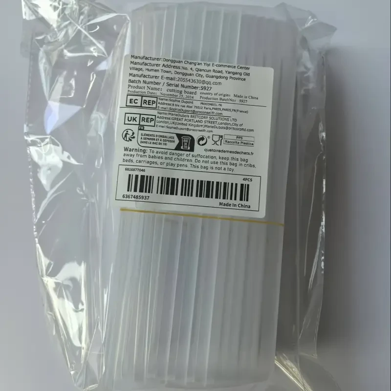 4-Pack BPA-Free Plastic Food Storage Containers with Lids