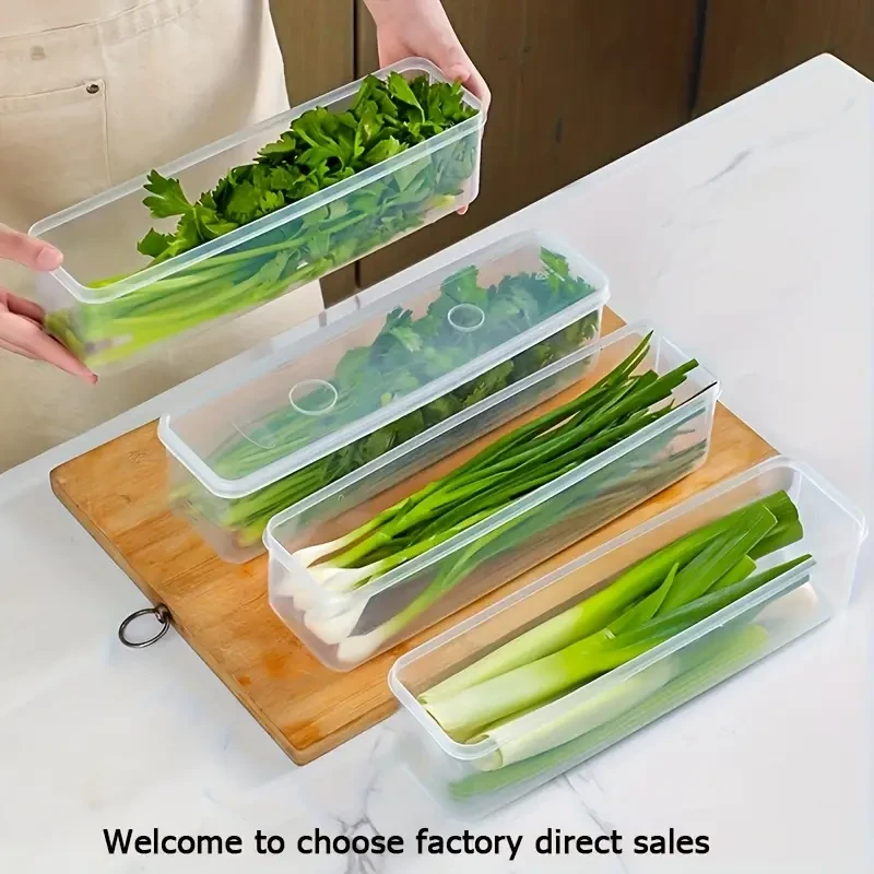 4-Pack BPA-Free Plastic Food Storage Containers with Lids