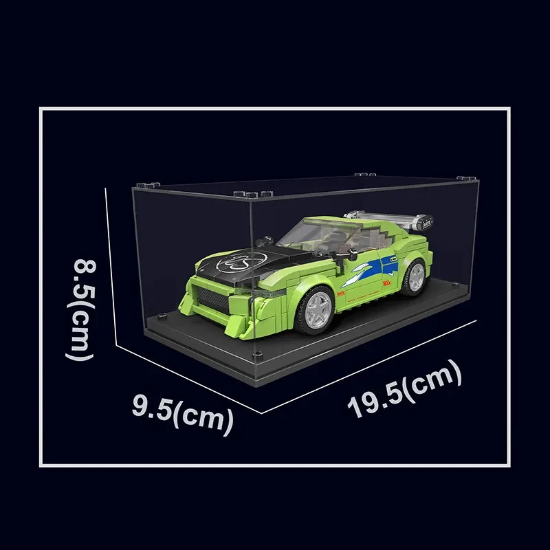 Sports Car Celebrity Children Assembled Building Block Toys