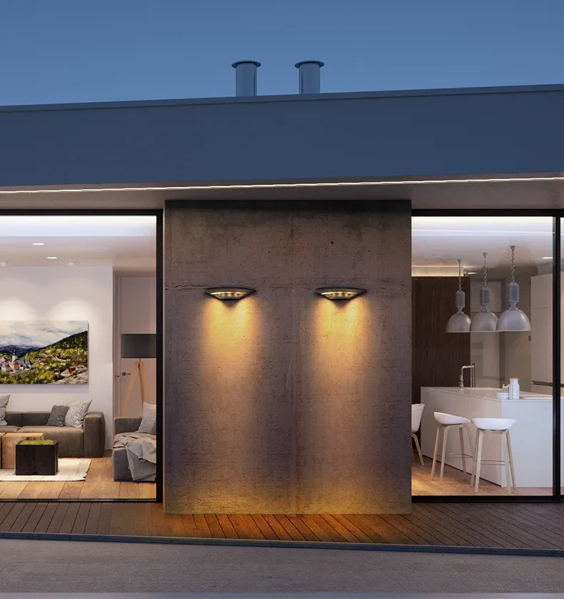 Simple Led Outdoor Wall Lamp Indoor Waterproof Courtyard