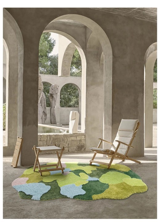 Carpet Home Living Room Imitation Cashmere Carpet Bedroom Anti Slip And Anti Fouling Floor Mat