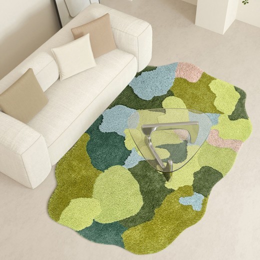 Carpet Home Living Room Imitation Cashmere Carpet Bedroom Anti Slip And Anti Fouling Floor Mat