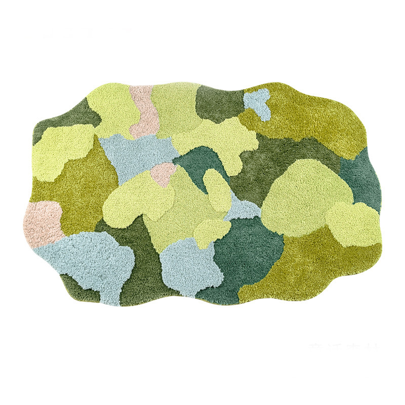 Carpet Home Living Room Imitation Cashmere Carpet Bedroom Anti Slip And Anti Fouling Floor Mat