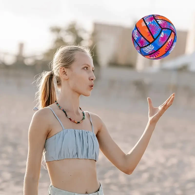 Hawaiian-Style Inflatable Beach Volleyball