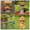 Outdoor Sculpture Bird Feeders