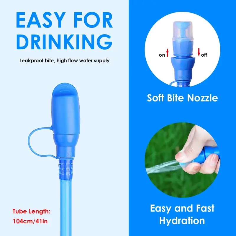 Single Pack EVA Hydration Bladder for Hiking Backpack