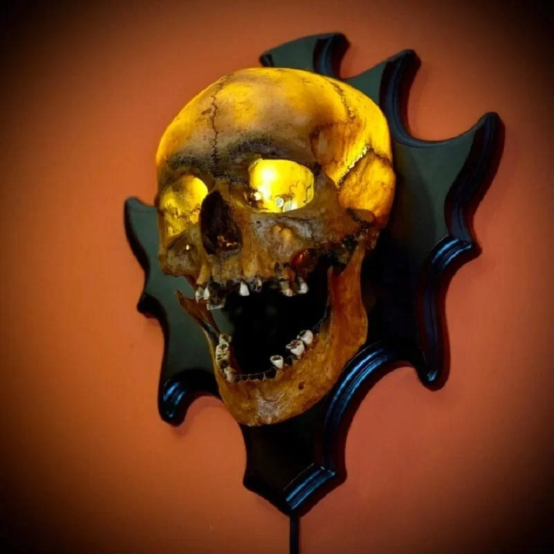 Skull lampSinging headnight light