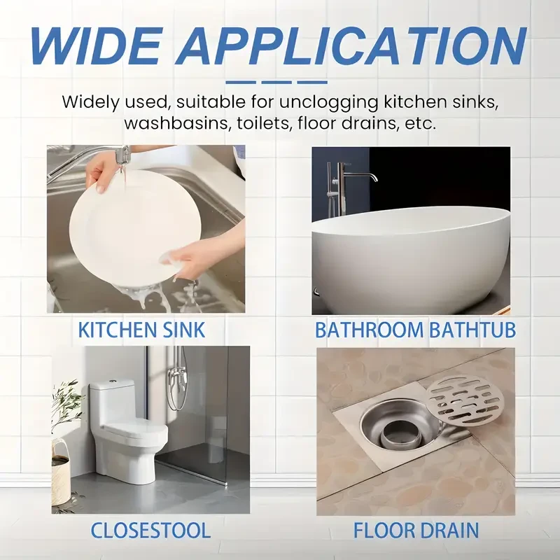 5pcs Instant Drain Cleaner