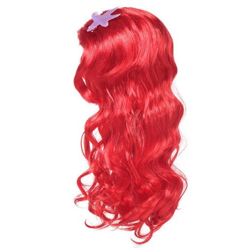 Girls Princess Dress Accessories Mermaid Wig
