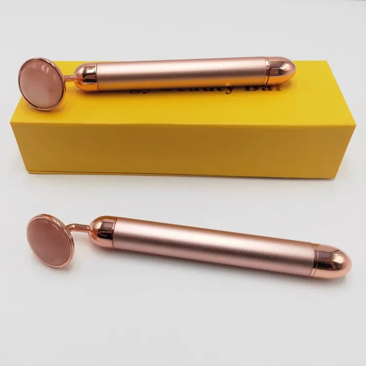 Jade Golden Rod Facial Beauty Rod Facial Massager High Frequency Electric Rod