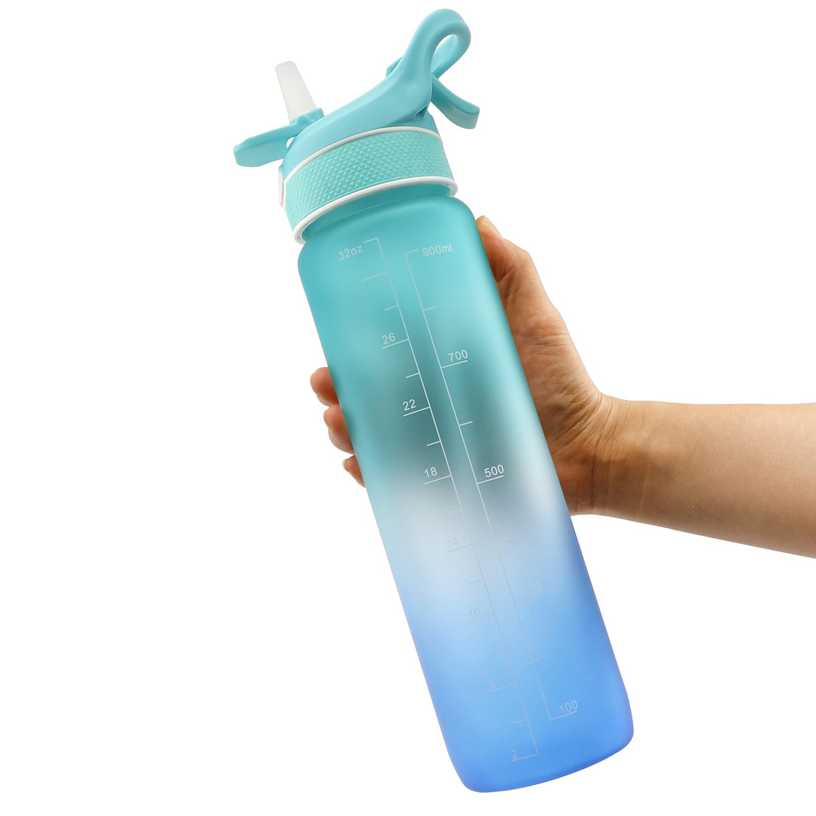 1000ML Sporty Space Cup with Spray & Bounce Cover