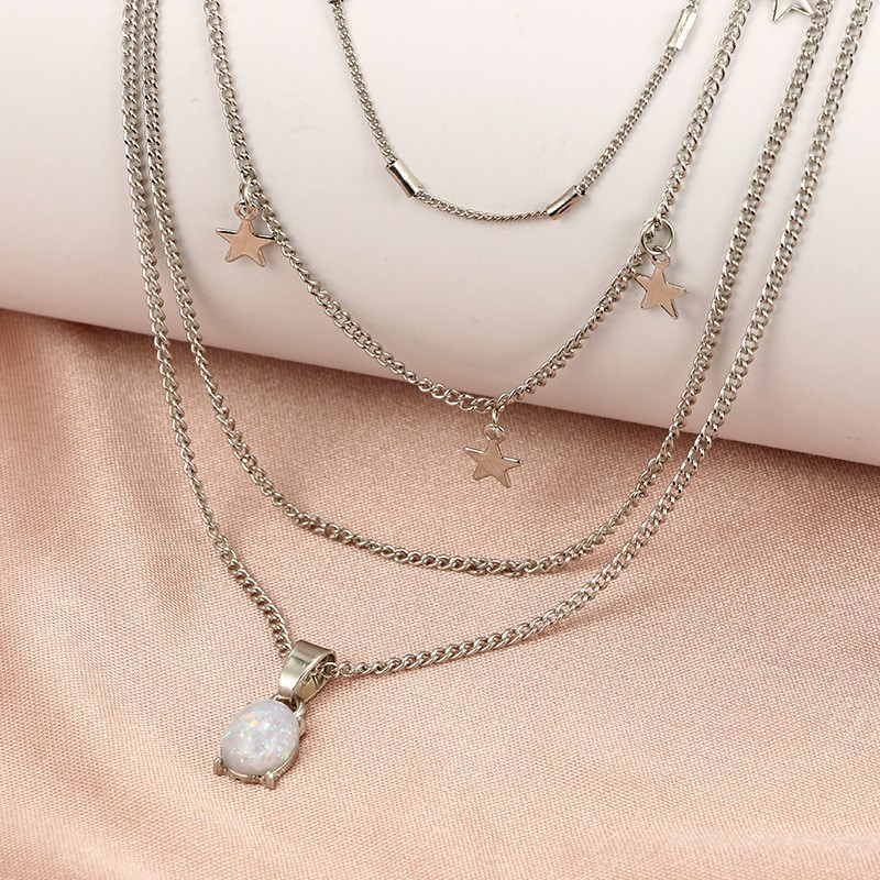 European and American Fashion Bohemian Multilayer Necklace