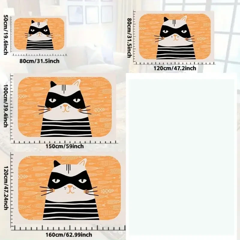 Indoor Washable Bedroom Floral Stylish Home Mat Showcases Lasting Charm with Exquisite Craftsmanship