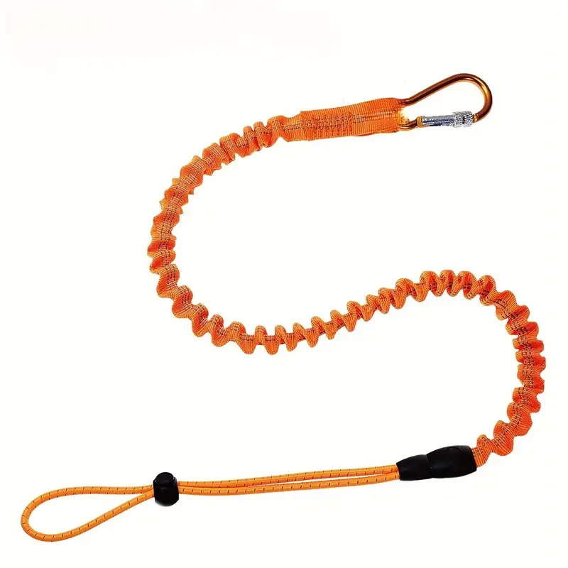 1pc Heavy-Duty Anti-Slip Nylon Rope with Carabiner