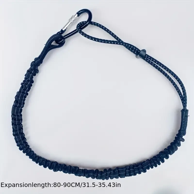 1pc Heavy-Duty Anti-Slip Nylon Rope with Carabiner