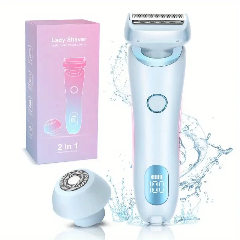 Painless Hair Removal Epilator - USB Rechargeable Womens Trimmer