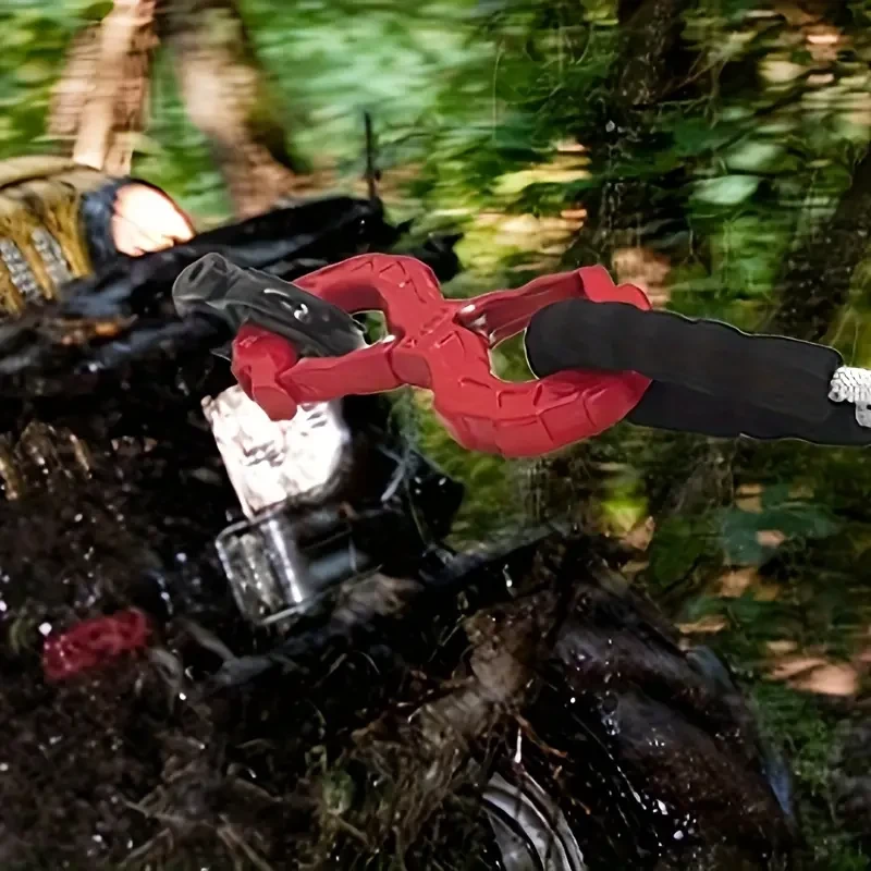 Heavy-Duty Red G80 Alloy Steel S-Shaped Tow Hook