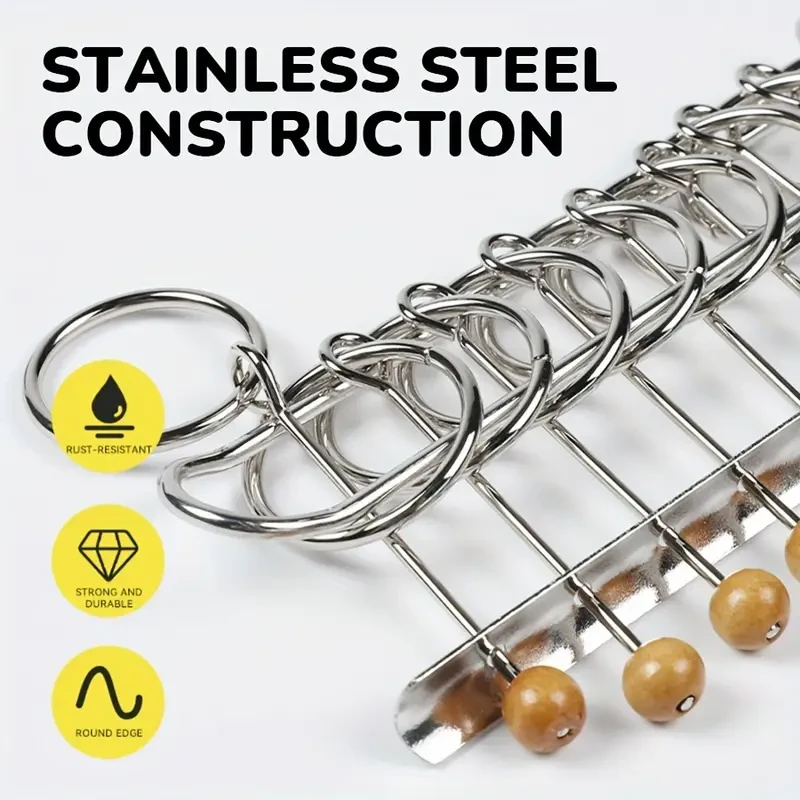 A Set Of 50 Golden Puzzle Rings