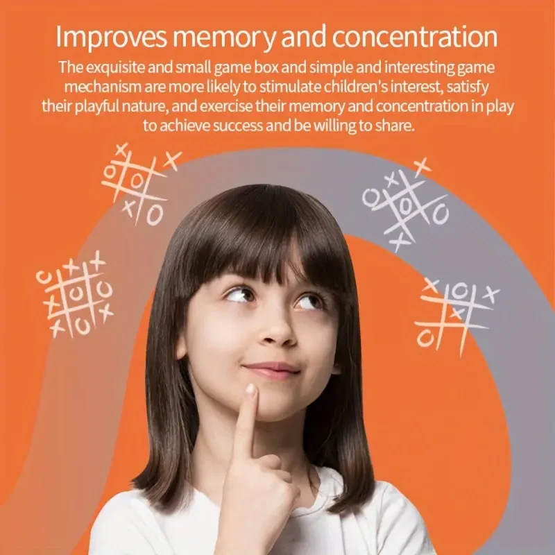 Portable Tic-Tac-Toe Game - Intermediate Skill Level