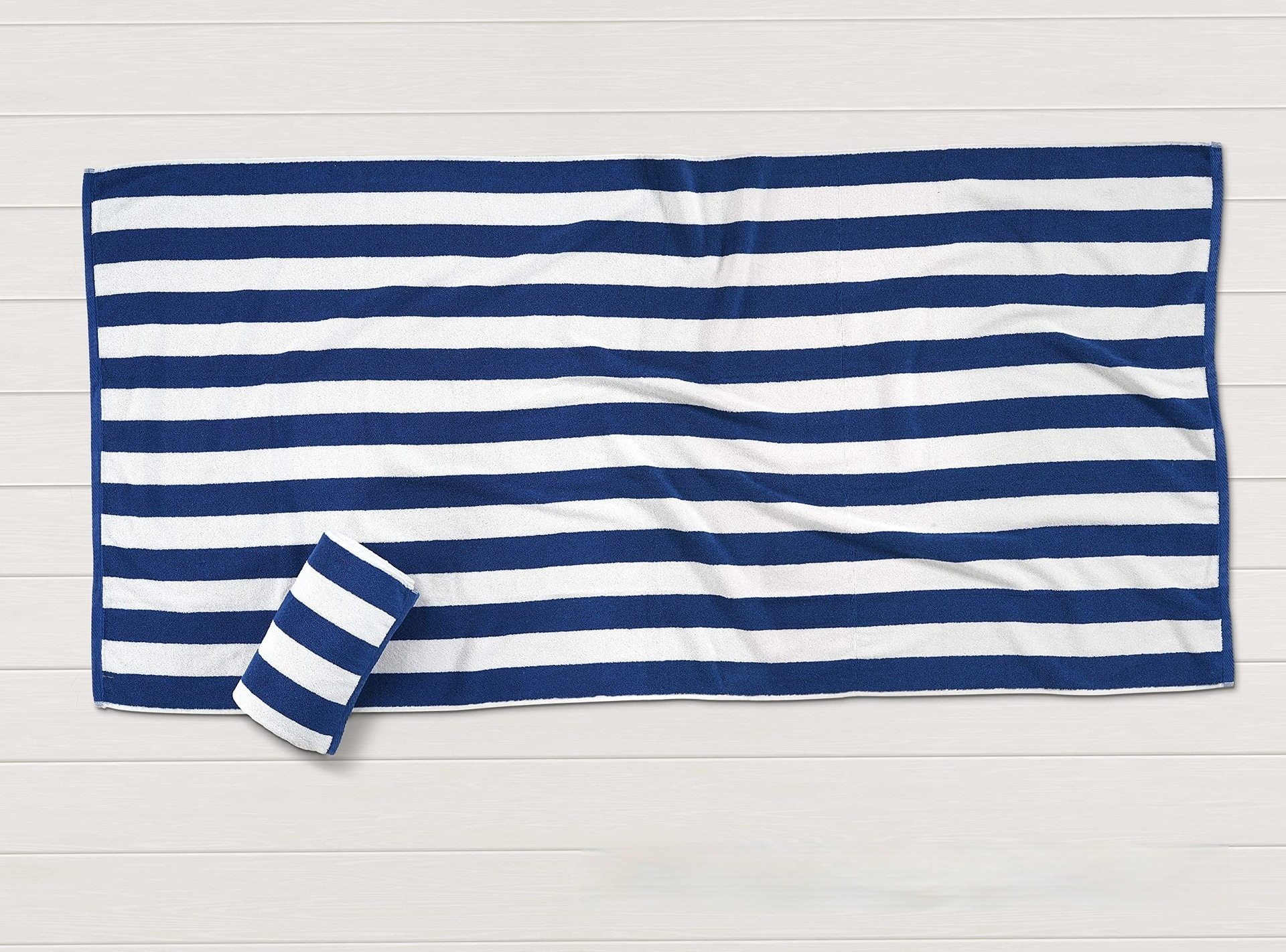 Quick-drying Striped Cotton Beach Towel Super Absorbent Towel