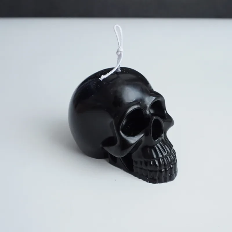 Halloween Skull Easter Candle Mould