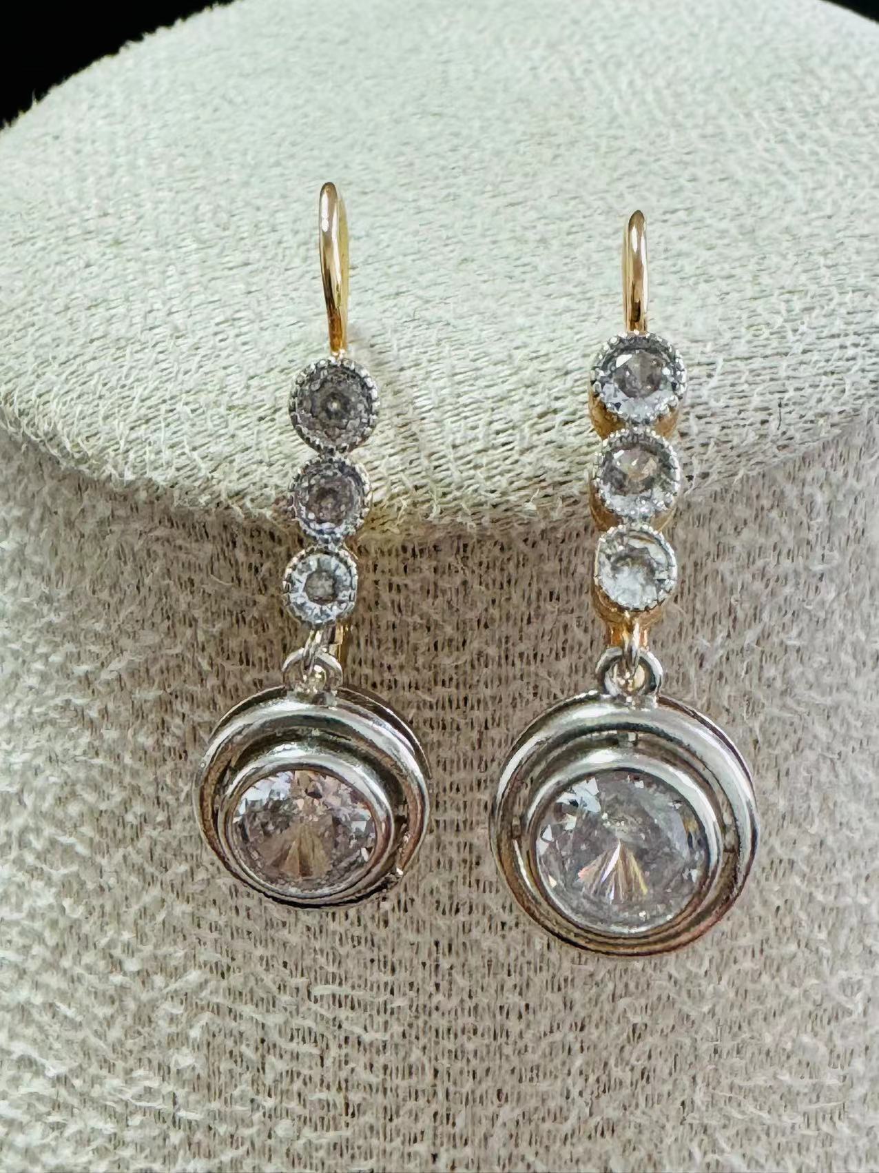 Women's Fashion Personalized Zircon Tassel Earrings