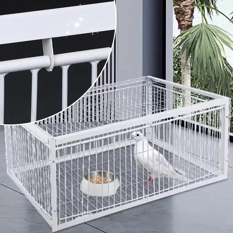 AutoTrap Bird Cage - Entry Only, No Exit, With Base