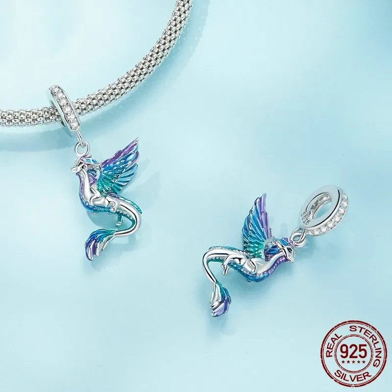 Gradient Dripping Flying Dragon Bracelet String Beads