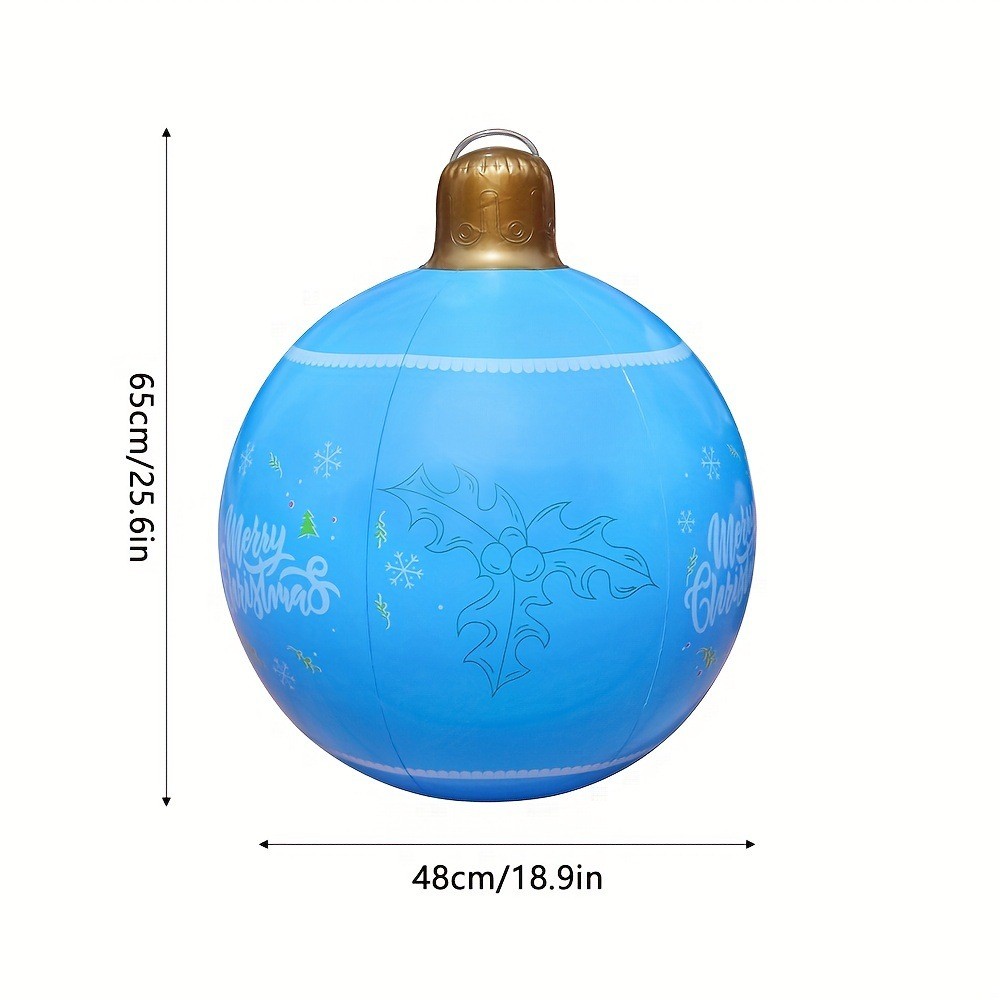 Inflatable Christmas Lantern Ball - Fun Crafts and Outdoor Decoration