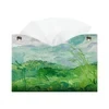 Oil Painting Tissue Box