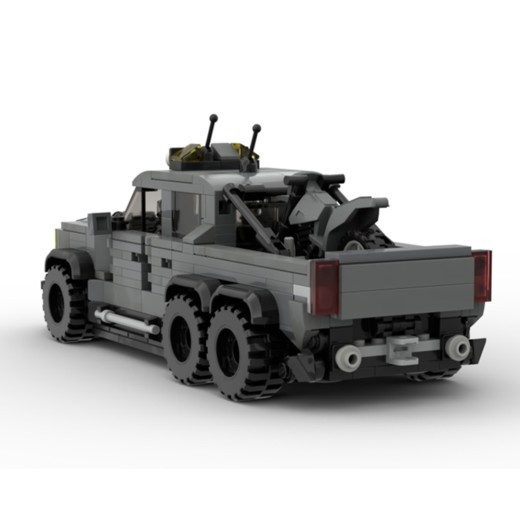 Hitchhiking Model Building Block Toy