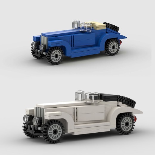 Small Particle Building Blocks Toy Nostalgic