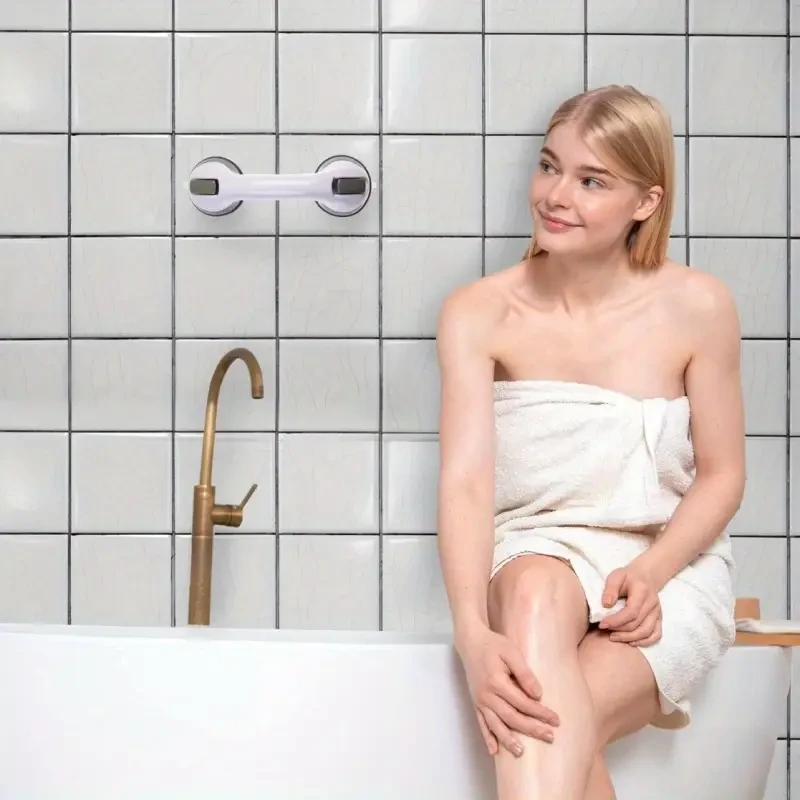 2pcs Shower Handle Grab Bars For Bathtubs