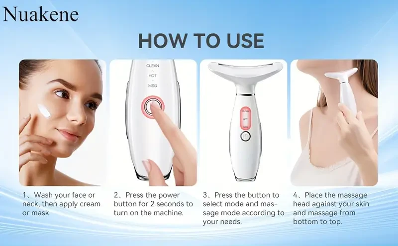 Nuakene Face & Neck Skin Care Beauty Meter