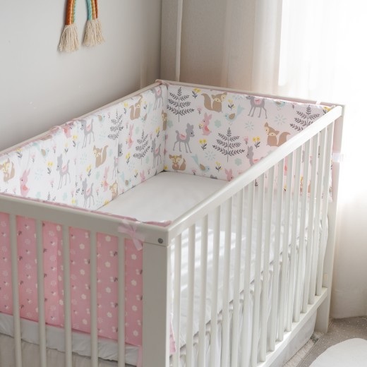 Baby Bed Fence Anti-collision Block Cloth Fence