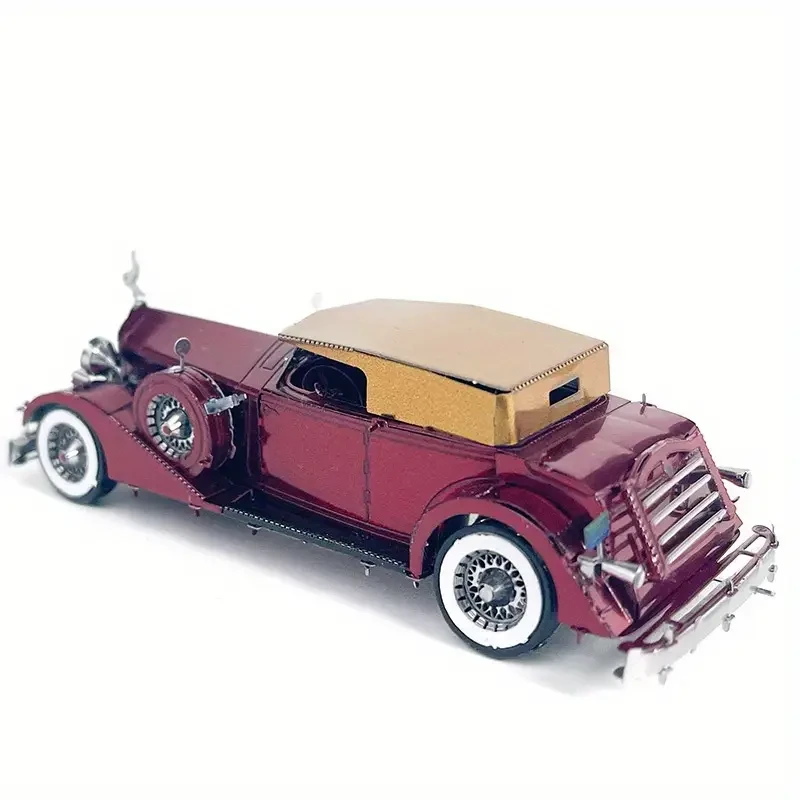 1934 Packard Classic Car DIY Assembly Model 3D Glue
