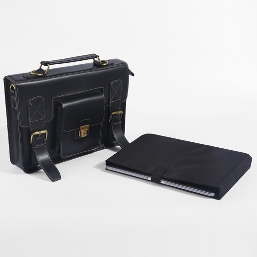 Portable One-shoulder Niche Retro Laptop Bag