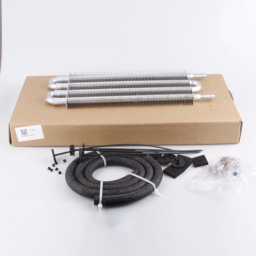 Car Modification Fittings Air-conditioner Pipe Belt Condenser Row Oil Cooler