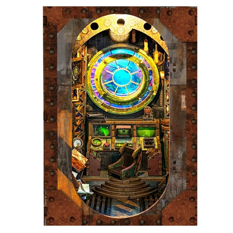 The Abandoned Submarine Book Nook