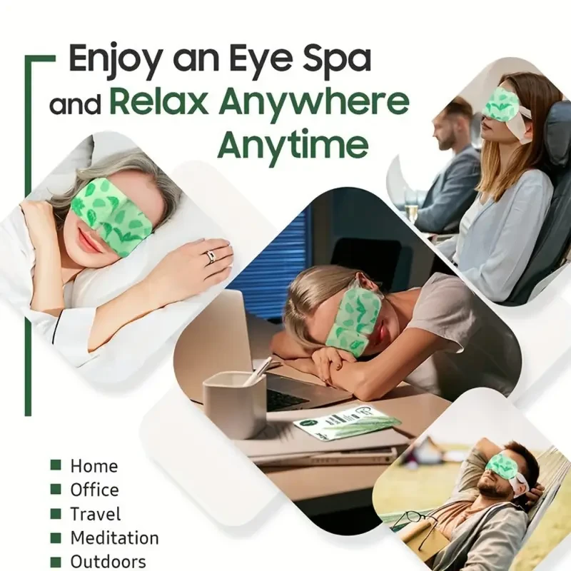 60pcs Soothing Steam Eye Masks