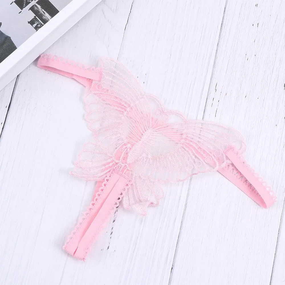 Lace butterfly panties