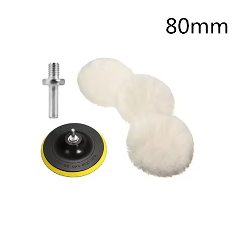 Universal Car Polish Pad 3/4inch For M10/M14 Soft Wool Machine Waxing Polisher Car Body Polishing Discs Cleaning Accessories