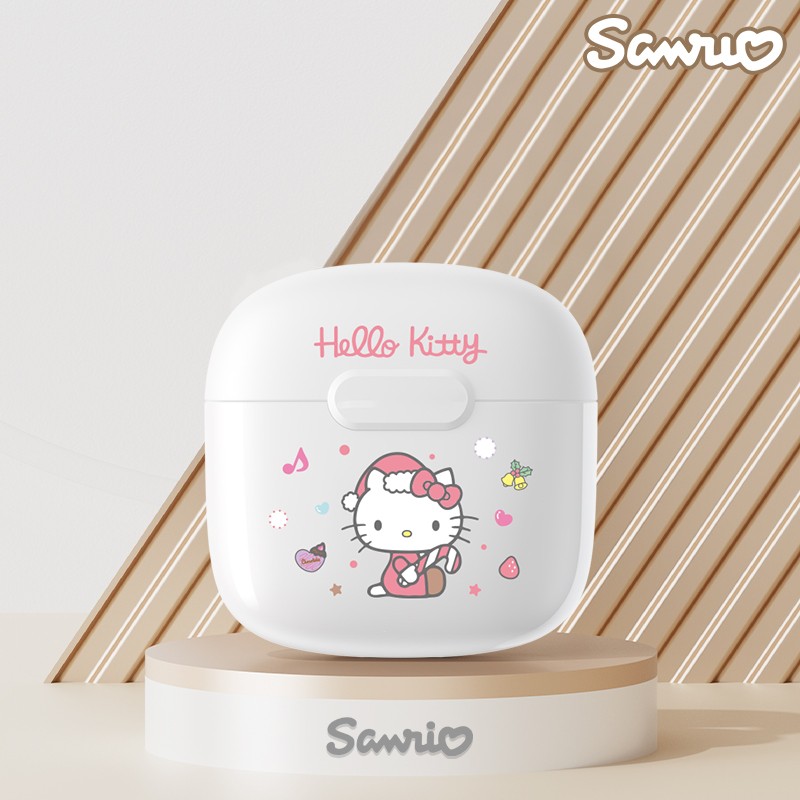 Miniso Sanrio BL22B Bluetooth 5.3 Wireless Earbuds Cute My Melody Earphones with HIFI Stereo Sound, Hello Kitty & Kuromi