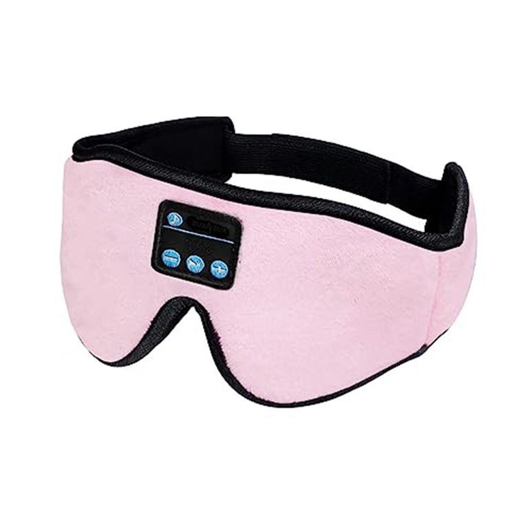 Bluetooth 3D Sleep Eye Mask with HD Speakers - Relaxation & Sleep Aid for Travel & Home