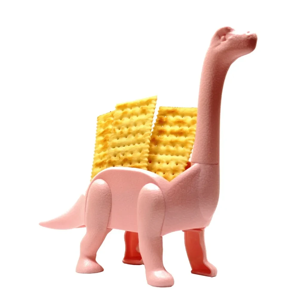Food Grade Dinosaur Shape Plastic Food Holder Cornmeal Burritos Holder Taco Holder Food Display Holders Kitchen Food Rack Shell