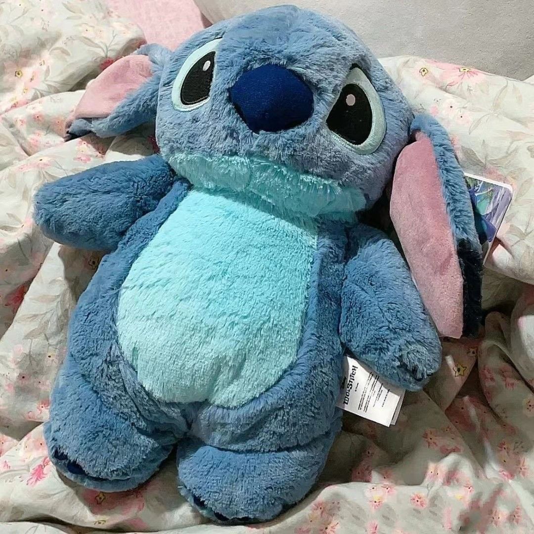 30CM MINISO Stitch Hot Water Bag  Extra Grande Plush Doll Hand Warmer, Cute Disney Anime Gift for Girls, Holiday Gifts