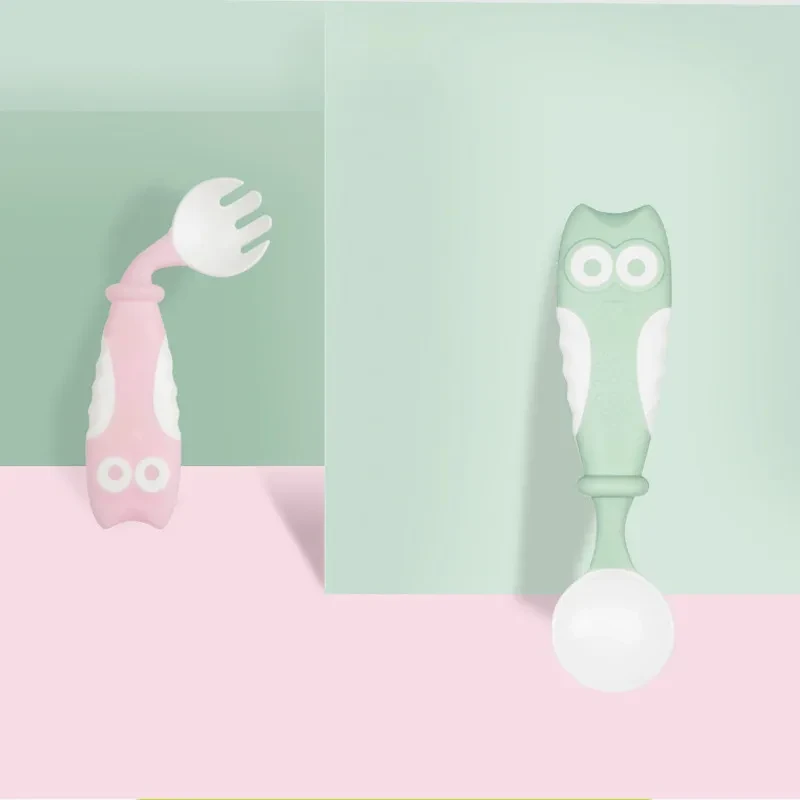 Baby Feeding Tableware Baby Training Spoon